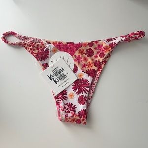 Kulani Kini Cheeky Braided Bikini Bottoms Small